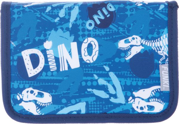 Funki etui dino 6012.010 blau 23x14x4cm - Funki-6012010-7611468084247