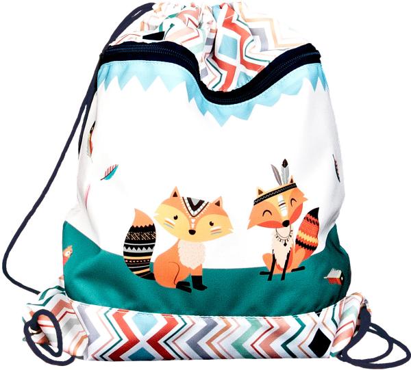 Funki turnsack indian foxes 6030.024 türkis 360x420mm - Funki-6030.024-7611468083462-02.jpg