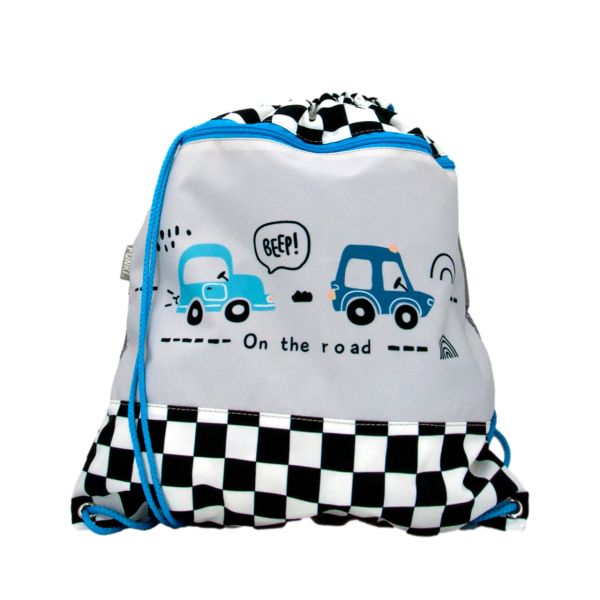 Funki turnsack on the road 6030.039 multicolor 36x42cm - Funki-6030039-7611468084544