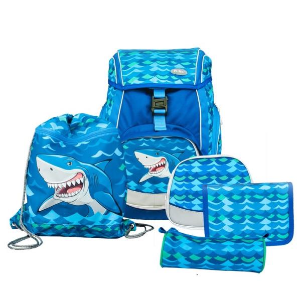 Funki flexi-bag set big shark 6040.606 blau 5-teilig - Funki-6040606-7611468083332