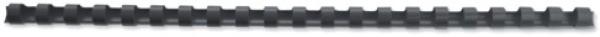 Gbc plastikbindrücken 8mm a4 4028174 schwarz, 21 ringe 100 stück - Gbc-4028174-0033816097025