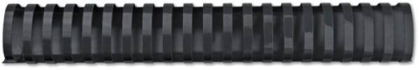 Gbc plastikbinderücken 38mm a4 4028185 schwarz, 21 ringe 50 stück - Gbc-4028185-0033816097124
