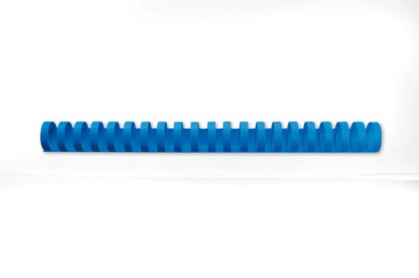 Gbc plastikbinderücken 25mm a4 4028242 blau, 21 ringe 50 stück - Gbc-4028242-0033816097544