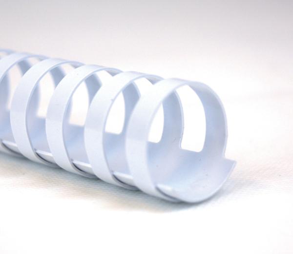 Gbc plastikbindrücken 22mm a4 4028612 weiss, 21 ringe 100 stück - Gbc-4028612-0033816048225-03.jpg
