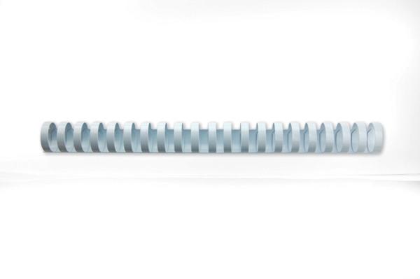 Gbc plastikbindrücken 22mm a4 4028612 weiss, 21 ringe 100 stück - Gbc-4028612-0033816048225