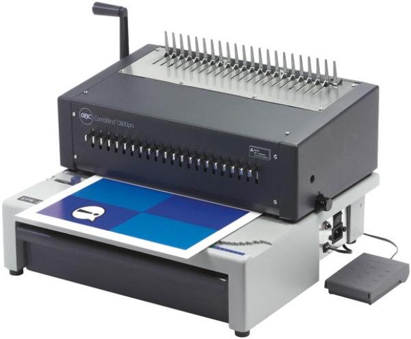 Gbc bindegerät combbind c800pro a4 ib275814 420x295x385mm - Gbc-ib275814-0013465275814