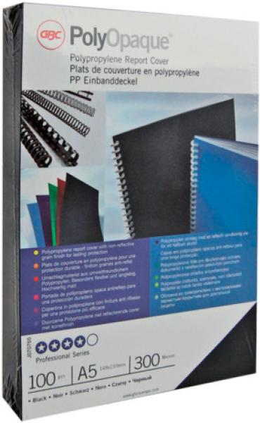 Gbc folie pp 0,30 mm a4 ib386831 schwarz 100 stück - Gbc-ib386831-0013465386831
