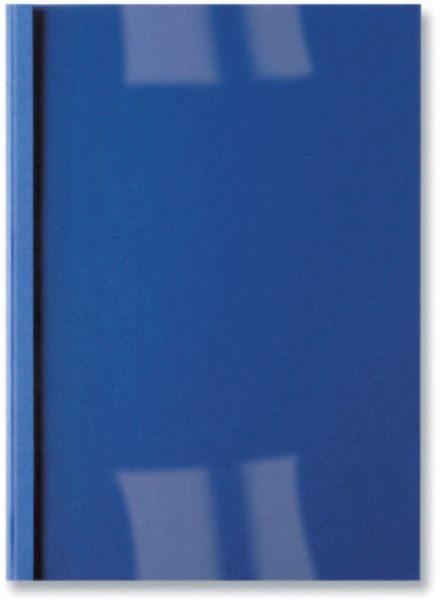Gbc thermobindemappe 3mm a4 ib451010 dunkelblau 100 stück - Gbc-ib451010-0013465451010