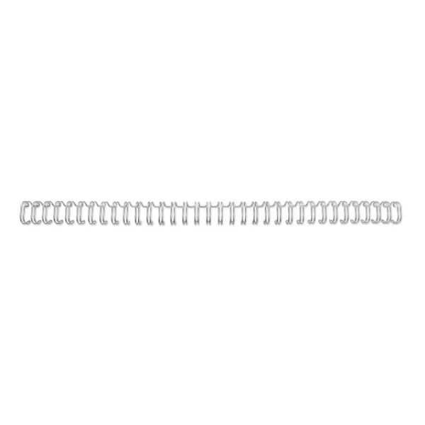 Gbc wirebind drahtbinder. no. 5 a4 re810597 3:1 silber 250 stück - Gbc-re810597-5019577192471