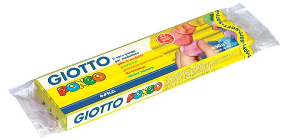 Giotto knete pongo 450g 514401 gelb - Giotto-514401-8000144000425