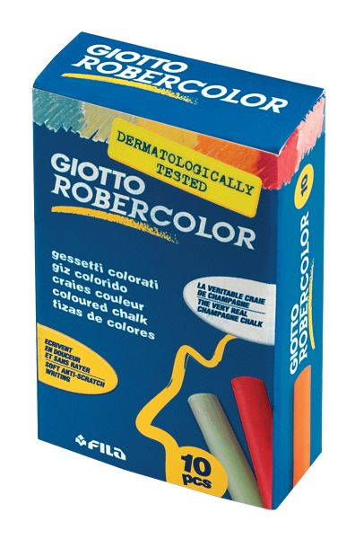 Giotto kreiden robercolor 538900 ass. 10 stück - Giotto-538900-8000825538605