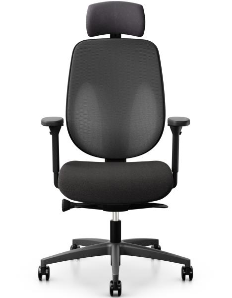 Giroflex bürodrehstuhl 353-4029 353-4029 100 ergo plus, schwarz - Giroflex-353-4029-100-7630006771081