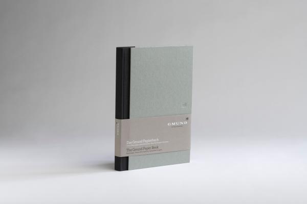 Gmund papierbuch 17x24cm 39333 grey, dotted 160 seiten - Gmund-39333-4049574039333