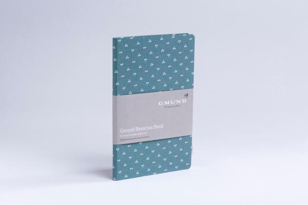 Gmund bavarian book 13.5x20cm 39463 seegrün, dotted 112 seiten - Gmund-39463-4049574039463