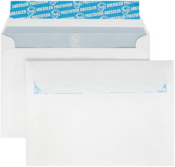 Goessler couvert cavanna o/fenster c6 1161 100g, weiss 500 stück - Goessler-1161-7640126610658