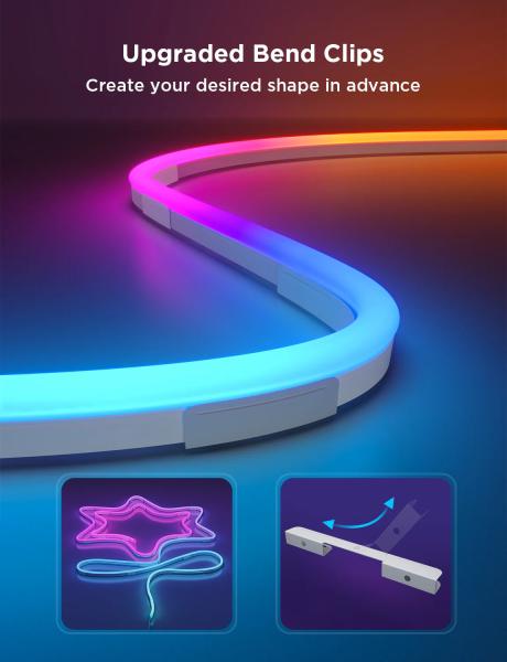 Govee halterungs-clips 5 stk. h10d2000 weiss, für neon rope light 2 - Govee-h10d2000-6974316999393-02.jpg