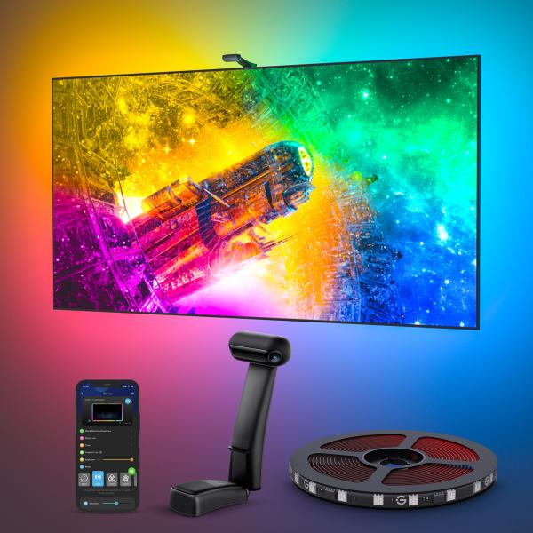 Govee envisual tv light t2 h605c311 dual camera, 55-65 tv - Govee-h605c311-6974316992684-03.jpg