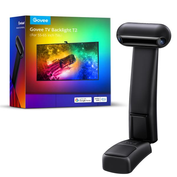 Govee envisual tv light t2 h605c311 dual camera, 55-65 tv - Govee-h605c311-6974316992684