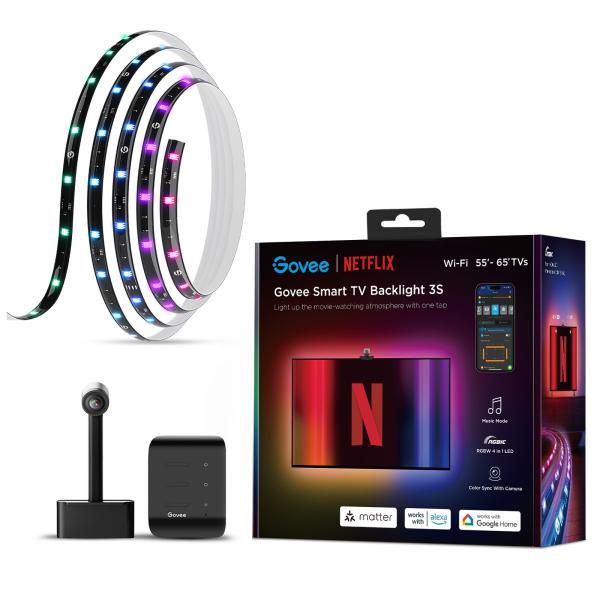 Govee envisual tv light h6098cd1 netflix edition, 55-65 tv - Govee-h6098cd1-6974316999874-02.jpg