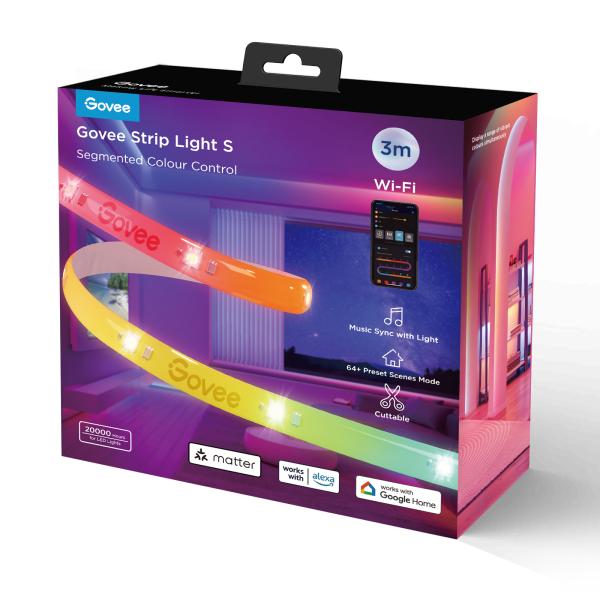 Govee wi-fi led strip light s 3m h612fcd1 - Govee-h612fcd1-6974316999904