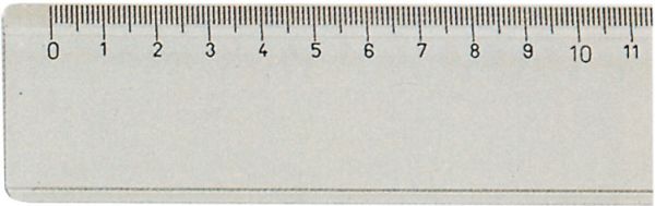 Grafonorm flachlineal 30cm 88/30 transparent - Grafonorm-88-30-4014509013146