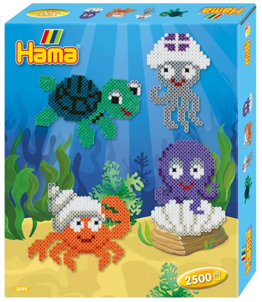 Hama bügelperlen set midi g1013249-0 unter wasser - Hama-g1013249-0-0028178032494