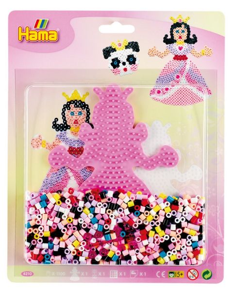 Hama bügelperlen set midi g1014210-0 prinzessin - Hama-g1014210-0-0028178042103