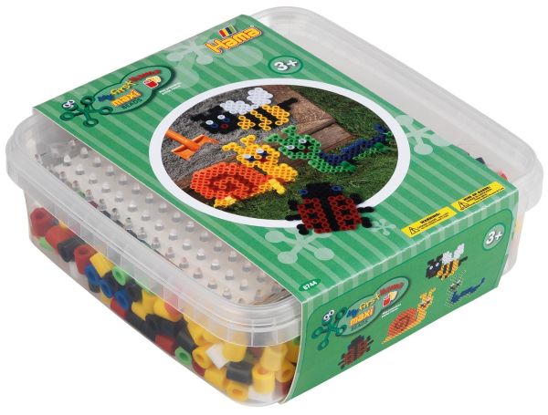 Hama bügelperlen box maxi g1018744-0 perlen und stiftplatte - Hama-g1018744-0-0028178087449