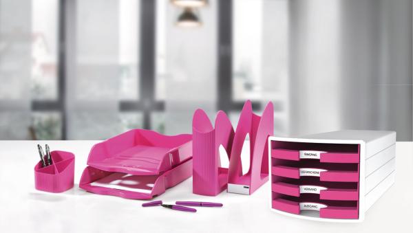 Han schubladenbox impuls a4/c4 1013-56 pink 4 schubladen - Han-1013-56-4012473101883-03.jpg