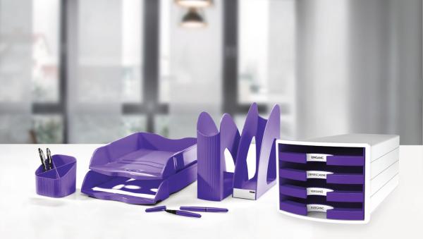 Han schubladenbox impuls a4/c4 1013-57 lila 4 schubladen - Han-1013-57-4012473101890-03.jpg