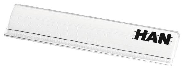 Han briefkorb clip 60x13mm 1021 transparent 10 stück - Han-1021-4012473102217