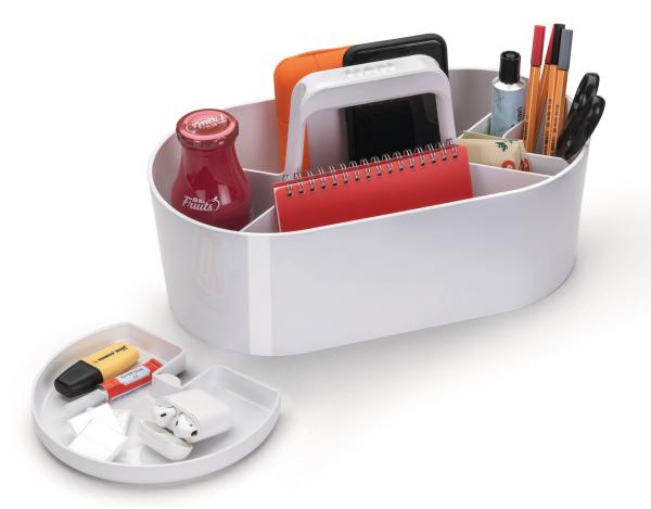 Han toolbox loft 1200-12 mobil weiss mit 4 fächern - Han-1200-12-4012473120006