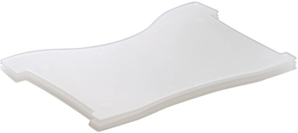 Han stützplatten croco-box a7 9037-63 transp. 100 karten 4 stück - Han-9037-63-4012473903715
