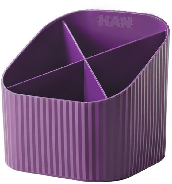Han stifteköcher re-loop n291638 lila 4 fächer - Han-n291638-4012473172883
