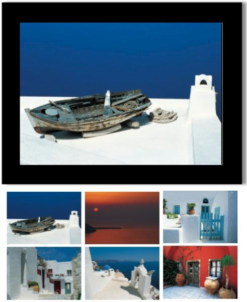 Haschemi doppelkarten-box 820 820 griechische inseln - Haschemi-820-9783931282530