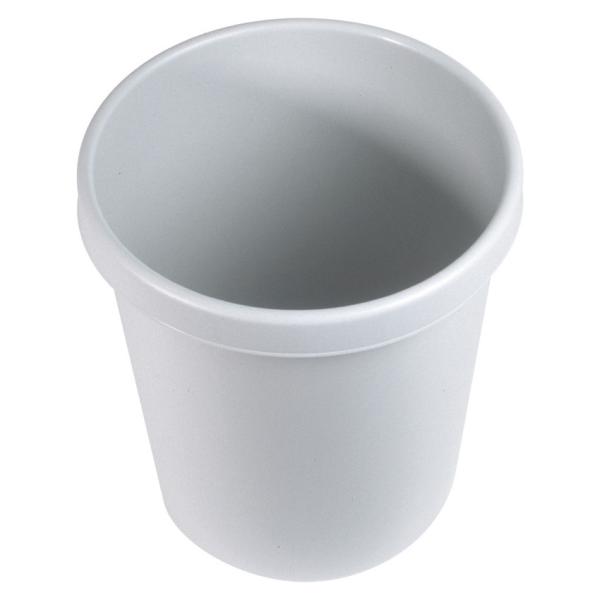 Helit papierkorb h6106182 lichtgrau 30lt - Helit-h6106182-4012086051162