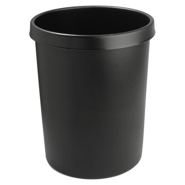 Helit papierkorb h6106295 schwarz 45lt - Helit-h6106295-4012086051292