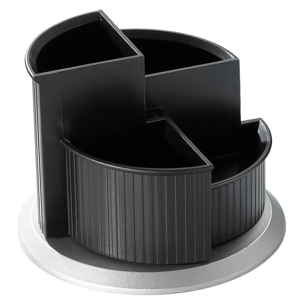 Helit stifteköcher 150x112mm h6220599 schwarz/silber - Helit-h6220599-4012086043198