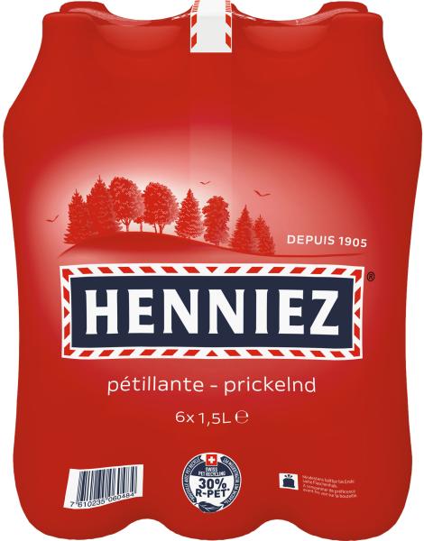 Henniez rot, mit kohlensäure, pet 129400000147 150 cl, 6 stk. - Henniez-129400000147-7610235060484-02.jpg