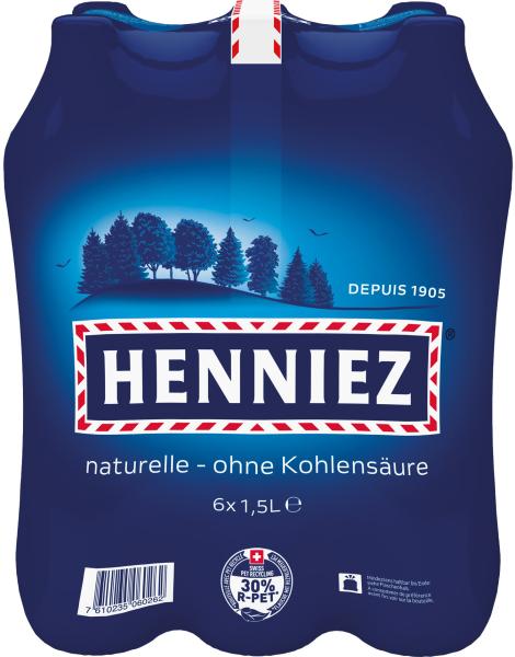 Henniez blau, ohne kohlensäure, pet 129400001256 150 cl, 6 stk. - Henniez-129400001256-7610235060262-02.jpg