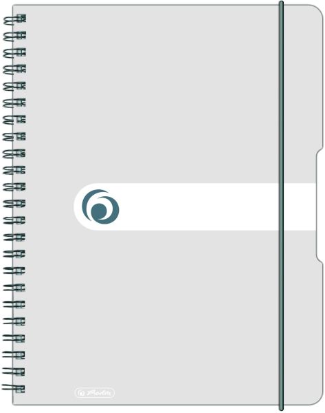 Herlitz collegeblock a4 11293107 easy orga 5mm kar. transp. - Herlitz-11293107-4008110464527