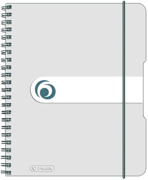 Herlitz collegeblock a5 11293792 easy orga 5mm kar. transp. - Herlitz-11293792-4008110464923