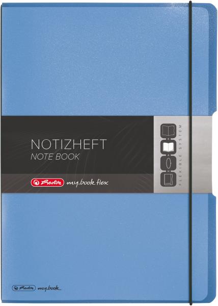 Herlitz notizheft my.book a4 11361441 kariert, liniert - Herlitz-11361441-4008110491387