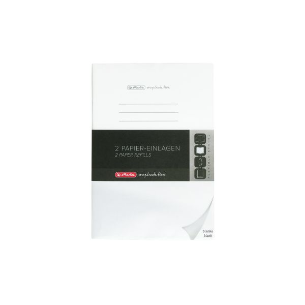 Herlitz my.book flex refill a4 2x40 b. 50034109 blanko - Herlitz-50034109-4008110262376