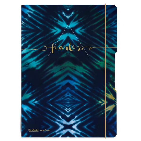 Herlitz notizheft a4, 80 g/m2 50044368 new batik fearless kar./lin. - Herlitz-50044368-4008110367071