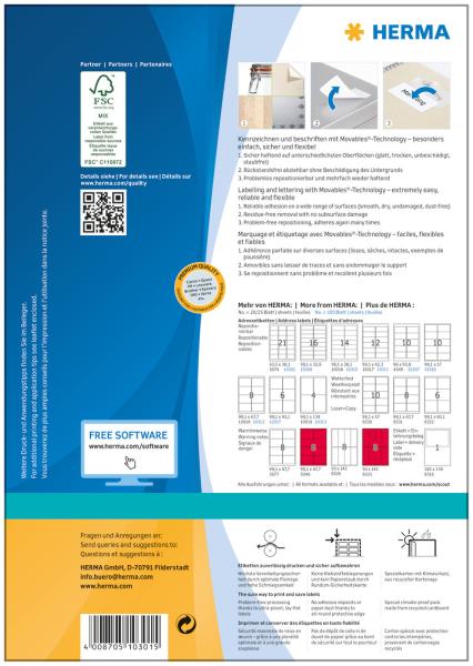 Herma etiketten special 63.5x38.1mm 10301 weiss,non-perm. 2100st./100bl. - Herma-10301-4008705103015-02.jpg