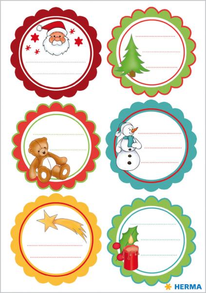 Herma sticker geschenk weihnachten 15258 12 stück /2 blatt - Herma-15258-4008705152587-02.jpg