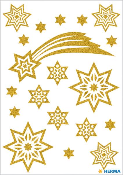 Herma sticker weihnachten 3726 gold 19 stück/1 blatt - Herma-3726-4008705037266-02.jpg