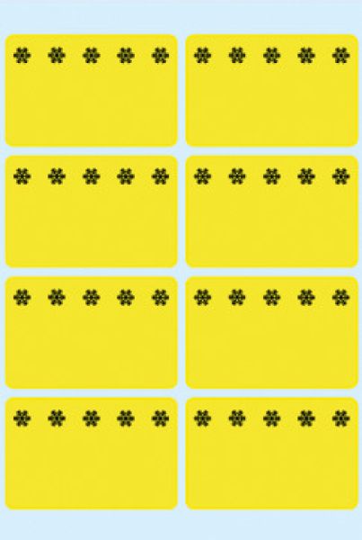 Herma tiefkühletiketten 26x40mm 3771 gelb 48 stück - Herma-3771-4008705037716