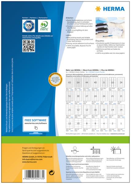 Herma etiketten premium 52.5x21.2mm 4273 weiss,perm. 5600 st./100 bl. - Herma-4273-4008705042734-02.jpg